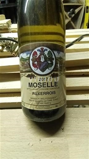 Lorena Moselle Mansion Welferinger Auxerrois 2017