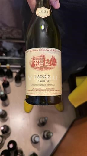 Burgundsko Ladoix Domaine Chapelle et Fils Le Seuriat 2021
