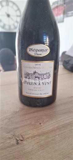 Beaujolais Moulin-à-vent Château Cave du de Chénas Thésaurus 2016