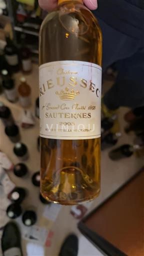 Bordeaux Sauternes Premier Cru Château Rieussec 2005