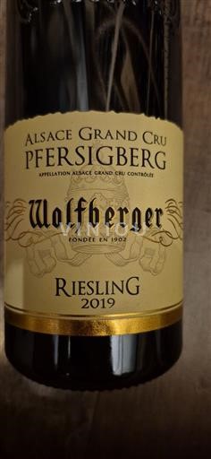 Alsazia Non specificato Grand Cru Wolfberger Pfersigberg 2019