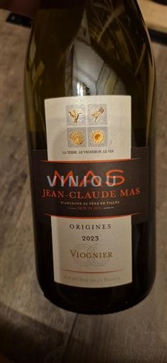 Languedoc Jean-Claude Mas Origines 2023
