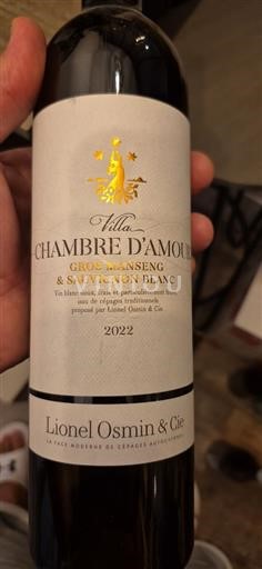 Sydvestfrankrig Côtes de Gascogne Lionel Osmin & Cie Villa Chambre d'Amour 2022