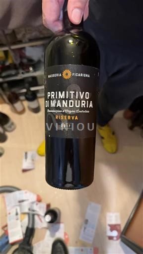 Puglia Primitivo di Manduria Masseria Ficarigna Riserva 2017