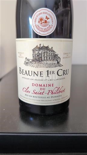 Bourgogne Ikke specificeret Premier Cru Domaine Clos Saint-Philibert Ikke årgangsbestemt