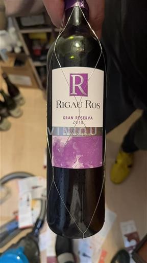 Catalogne Empordà Rigau Ros Gran Reserva 2018