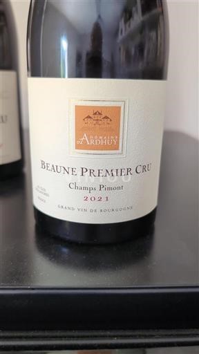 Bourgogne Beaune Premier Cru Domaine Ardhuy Champs Pimont 2021