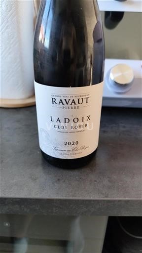 Burgundsko Ladoix Ravaut Pierre Clos Royer 2020