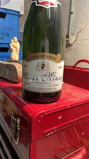 Vin Effervescent Blanc brut Maurice Moussy 2019 France Champagne AOC