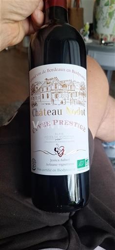 Bordeaux Blaye-Côtes-de-Bordeaux Château Nodot Prestige 2022