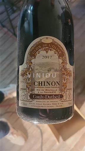 Údolí Loiry Chinon Couly-Dutheil Clos de l'Olive 2017