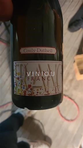 Údolí Loiry Chinon Couly-Dutheil Blanc de Franc 2019