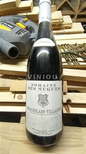 Beaujolais Beaujolais Villages Domaine Des Nugues 2013