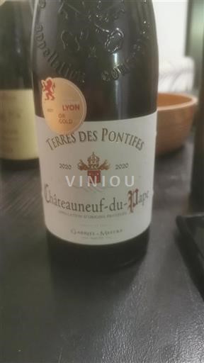 Rhône-dalen Châteauneuf-du-Pape Gabriel Meffre Terres des Pontifes 2020