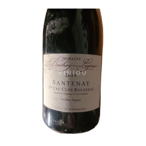 Borgogna Santenay Premier Cru Domaine Bachey-Legros Clos Rousseau 2019