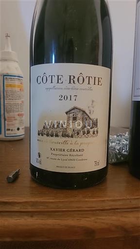 Valle del Rodano Côte-rôtie Xavier Gérard 2017