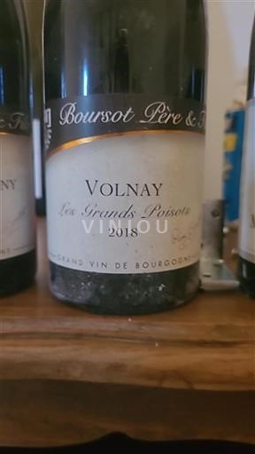 Bourgondië Volnay Boursot Père & Fils Les Grands Poisots 2018