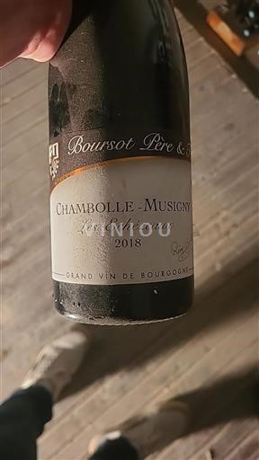Burgundsko Chambolle-Musigny Boursot Père & Fils Les Échézeaux 2018