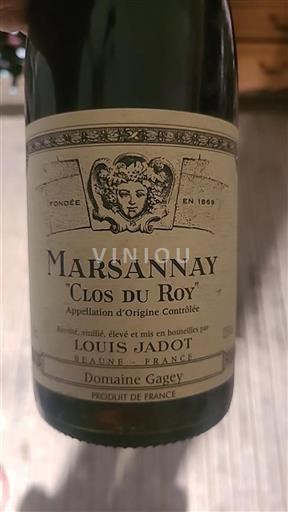 Burgundy Marsannay Louis Jadot Clos du Roy 2013