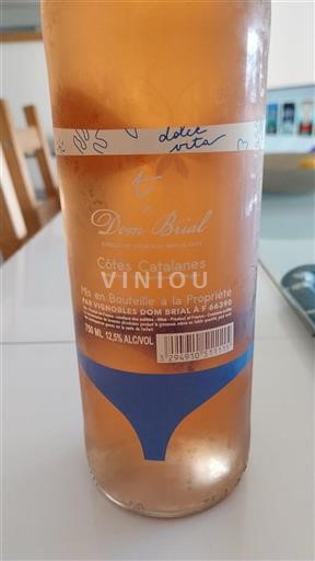 Languedoc und Roussillon Côtes Catalanes Dom Brial Dolce Vita Ohne Jahrgang