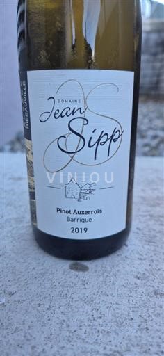 Elsass Nicht spezifiziert Grand Cru Domaine Jean Sipp Pinot Auxerrois Barrique 2019