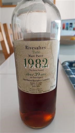 Rosellón Rivesaltes Marc Parcé Tuilé 2022