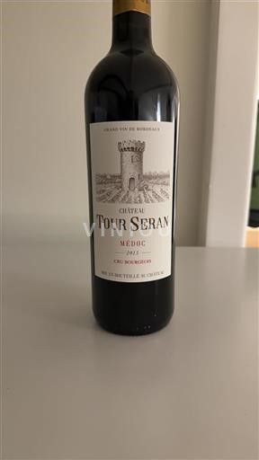 Bordeaux Médoc Cru Bourgeois Château Tour Seran 2015