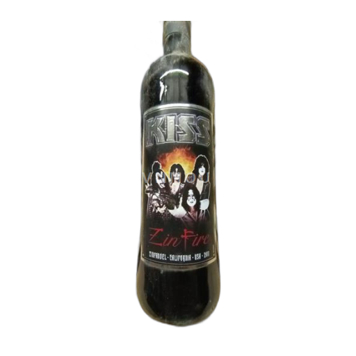 Vin Rouge sec Kiss Zin Fire 2011 USA AVA californiennes AVA