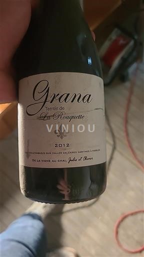 Vin Rouge sec Grana La Rouquette 2012 France Languedoc AOC