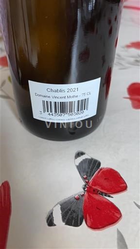Bourgogne Chablis Domaine Vincent Mothe 2021