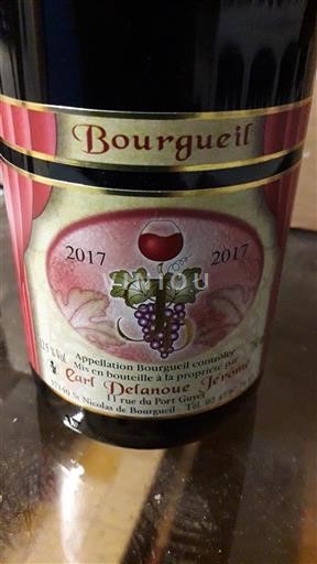 Vallée de la Loire Bourgueil Earl Delanoue Jérôme 2017