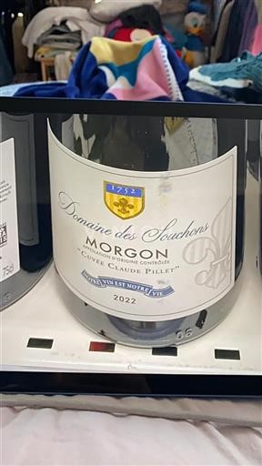 Beaujolais Morgon Domaine Des Souchons Claude Pillet 2022