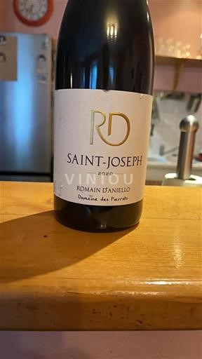 Vin Rouge sec Domaine Des Pierrots 2020 France Vallée du Rhône Saint-Joseph AOC