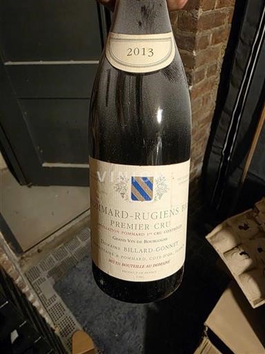 Bourgogne Pommard Premier Cru Domaine Billard-Gonnet Pommard-Rugiens Bas 2013
