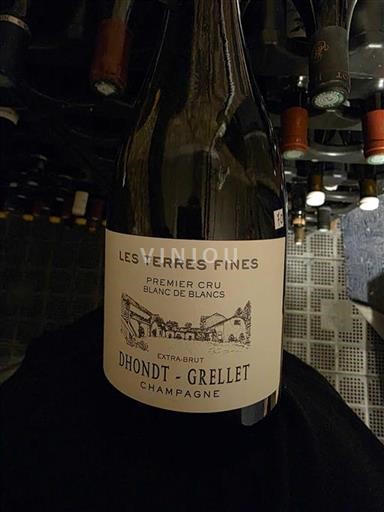 Champagne Šampanské Premier Cru Dhondt-Grellet Les Terres Fines Neročník