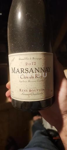 Burgundsko Marsannay René Bouvier Clos du Roy 2012