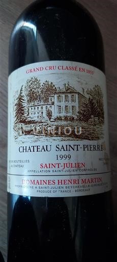 Bordeaux Saint-Julien Grand Cru Château Saint-Pierre 1999