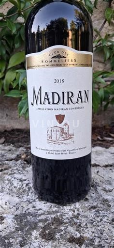 Sydväst Madiran Club des Sommeliers 2018