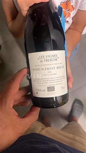 Loire-dalen Loiredalen Les Vignes du Fresche Radicalement Rouge 2022