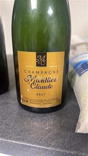Champagne Marillier Claude Icke årgångsbetecknad