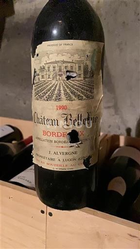 Bordeaux Château Bellevue 1990