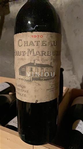Bordeaux Saint-Estèphe Château Haut-Marbuzet 1970