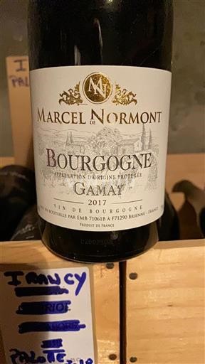 Burgundsko Marcel de Normont Gamay 2017