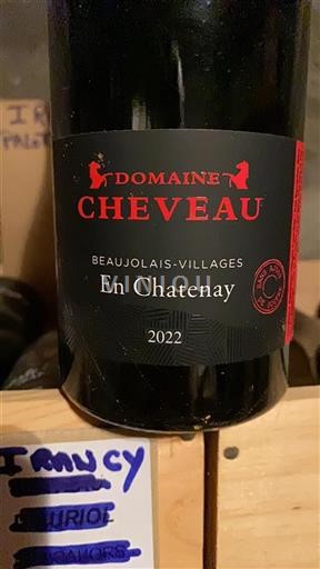 Beaujolais Beaujolais Villages Domaine Cheveau En Chatenay 2022