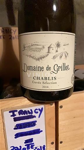 Burgundsko Chablis Domaine Grillot Sélection 2014