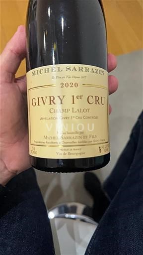 Bourgondië Niet gespecificeerd Premier Cru Michel Sarrazin et Fils Champ Lalot 2020