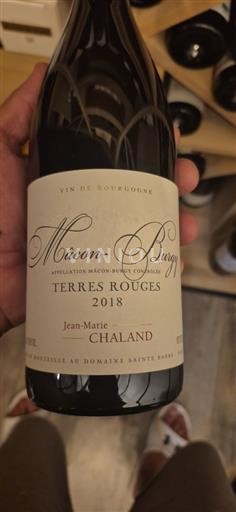 Bourgondië Mâcon en mâcon-dorpen Jean-Marie Chaland Terres Rouges 2018