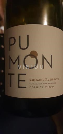 Corsica Calvi Domaine Alzipratu Pumonte 2024