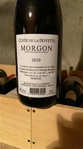 Beaujolais Morgon Cuvée de la Doyette 2020