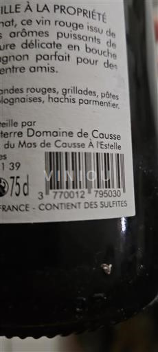 Sydvestfrankrig Ikke specificeret Domaine Causse Estelle 2024